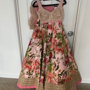 Anushree Reddy Lehenga- Floral